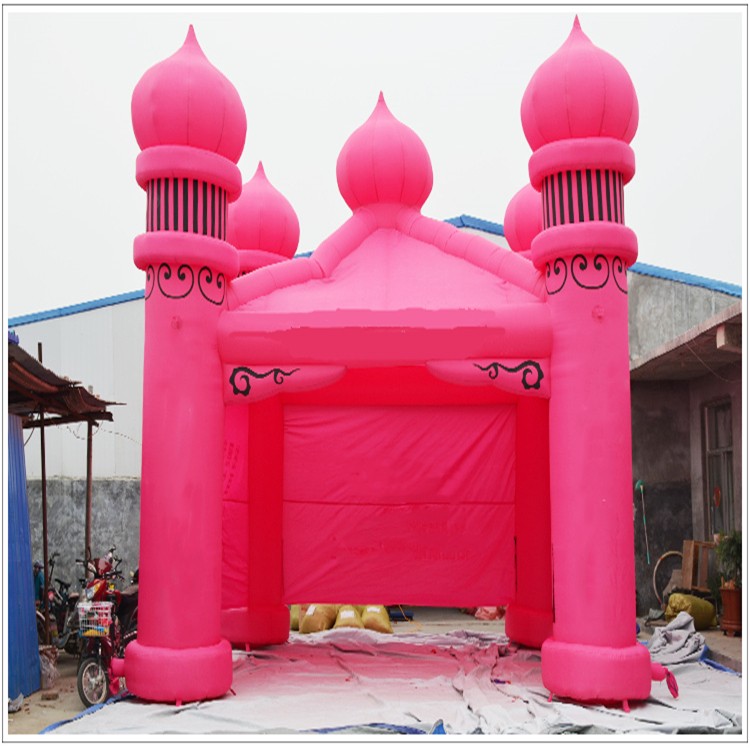 甘州粉色帐篷